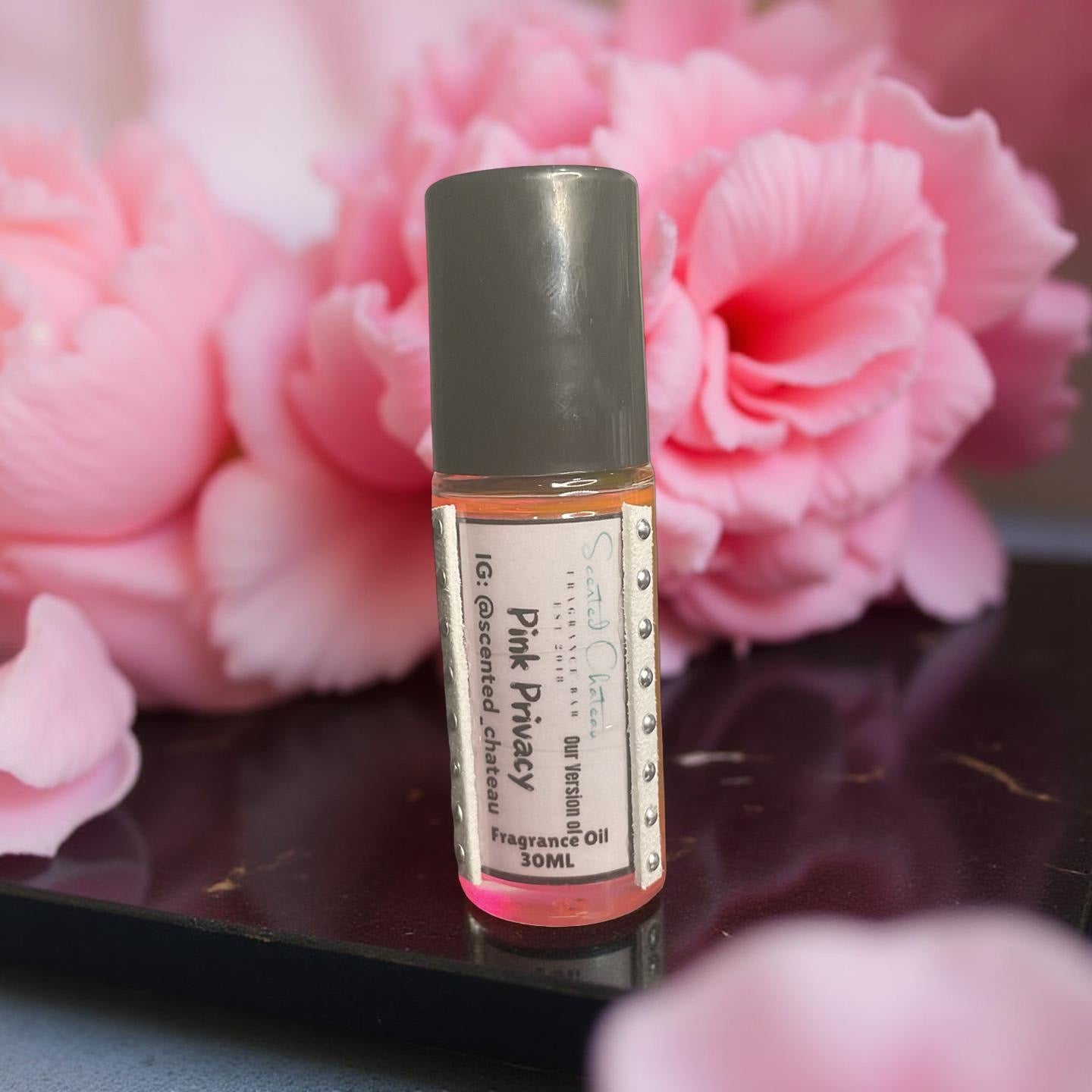 Pink Privacy (Type) – Sweet Floral Fruity Women’s Body Oil | Scented Chateau Fragrance Bar