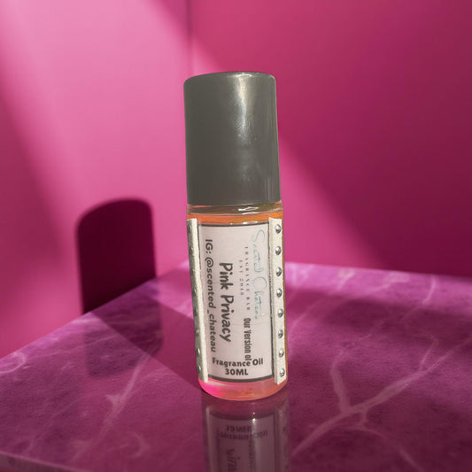 Pink Privacy (Type) – Sweet Floral Fruity Women’s Body Oil | Scented Chateau Fragrance Bar
