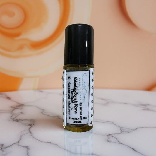 Valentino Gold (Valentino Type) – Oriental Floral Body Oil | Scented Chateau Fragrance Bar
