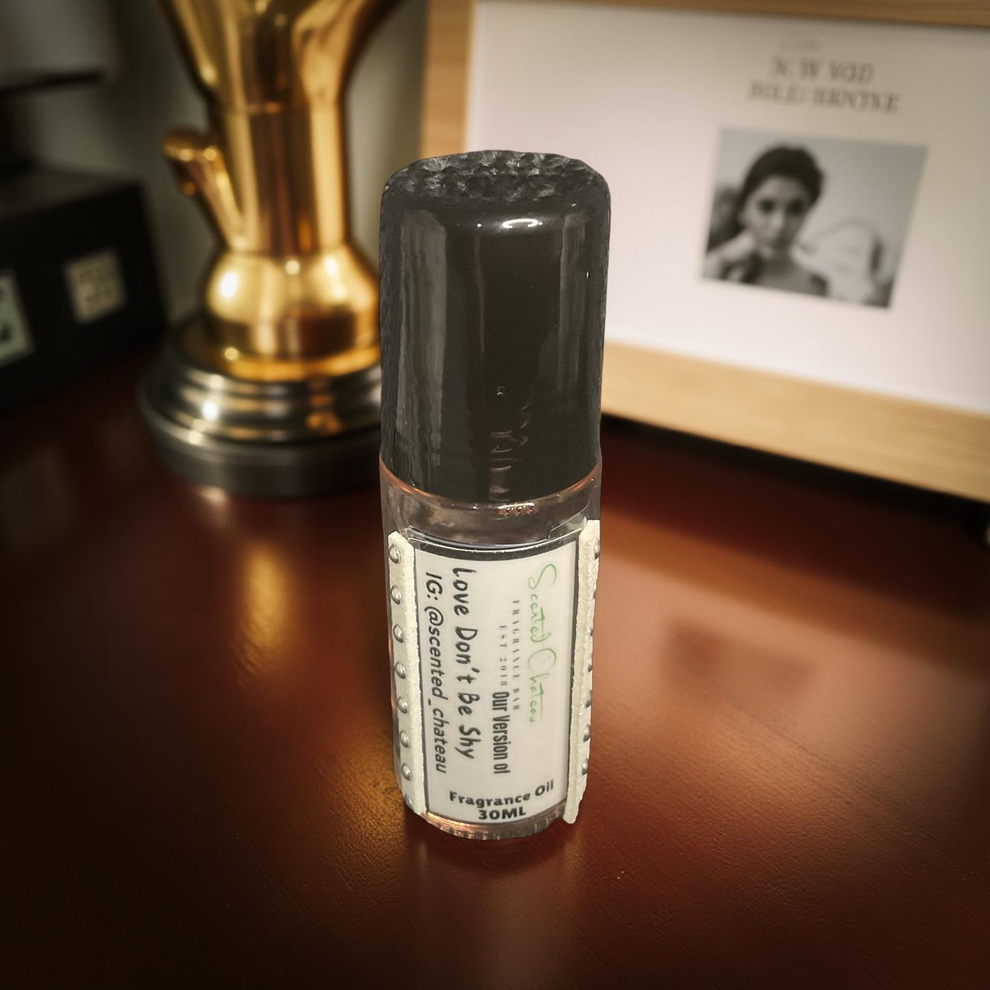 Love Don’t Be Shy (By Kilian Type) – Amber Sweet Body Oil | Scented Chateau Fragrance Bar
