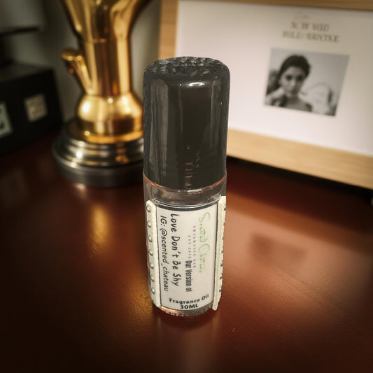 Love Don’t Be Shy (By Kilian Type) – Amber Sweet Body Oil | Scented Chateau Fragrance Bar