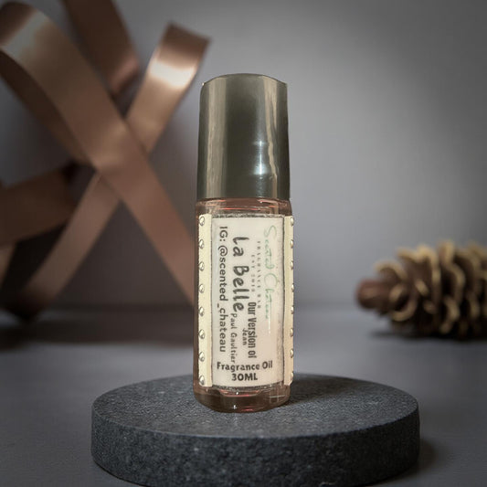 La Belle (Jean Paul Gaultier Type) – Amber Vanilla Body Oil | Scented Chateau Fragrance Bar