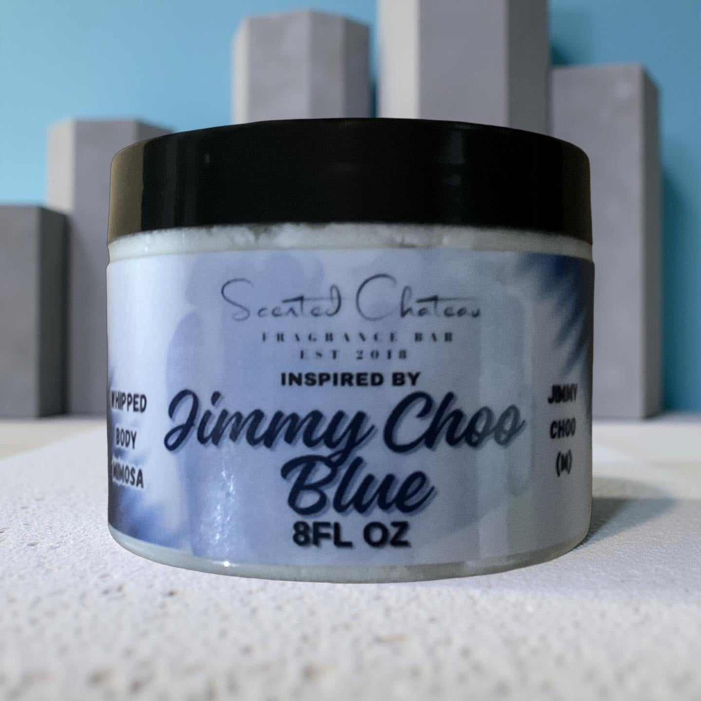 Jimmy Choo Man Blue (Jimmy Choo Type) Body Oil – Bold Woody Aromatic Scent by Scented Chateau