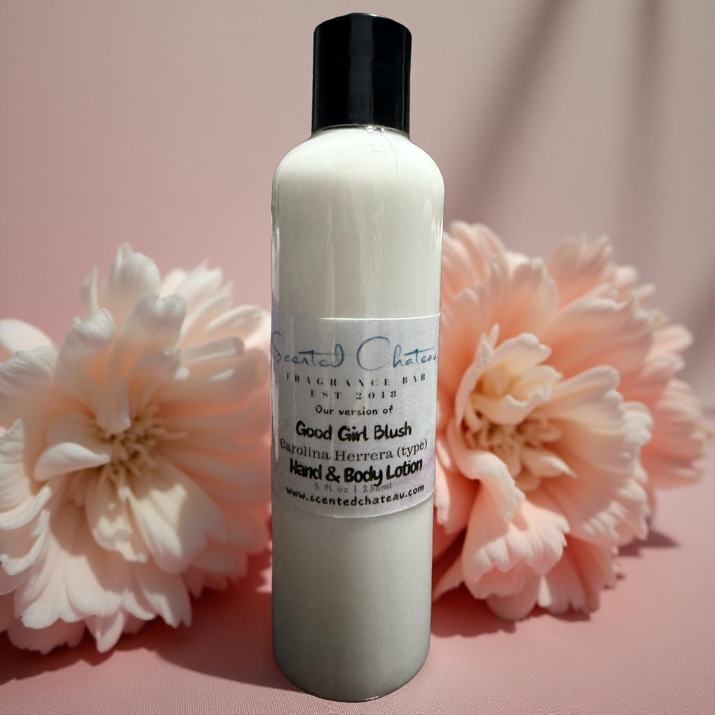 Good Girl Blush (Carolina Hera Type) Hand & Body Lotion | Soft Chypre Floral • Powdery Vanilla | Women