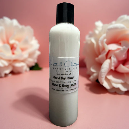 Good Girl Blush (Carolina Hera Type) Hand & Body Lotion | Soft Chypre Floral • Powdery Vanilla | Women