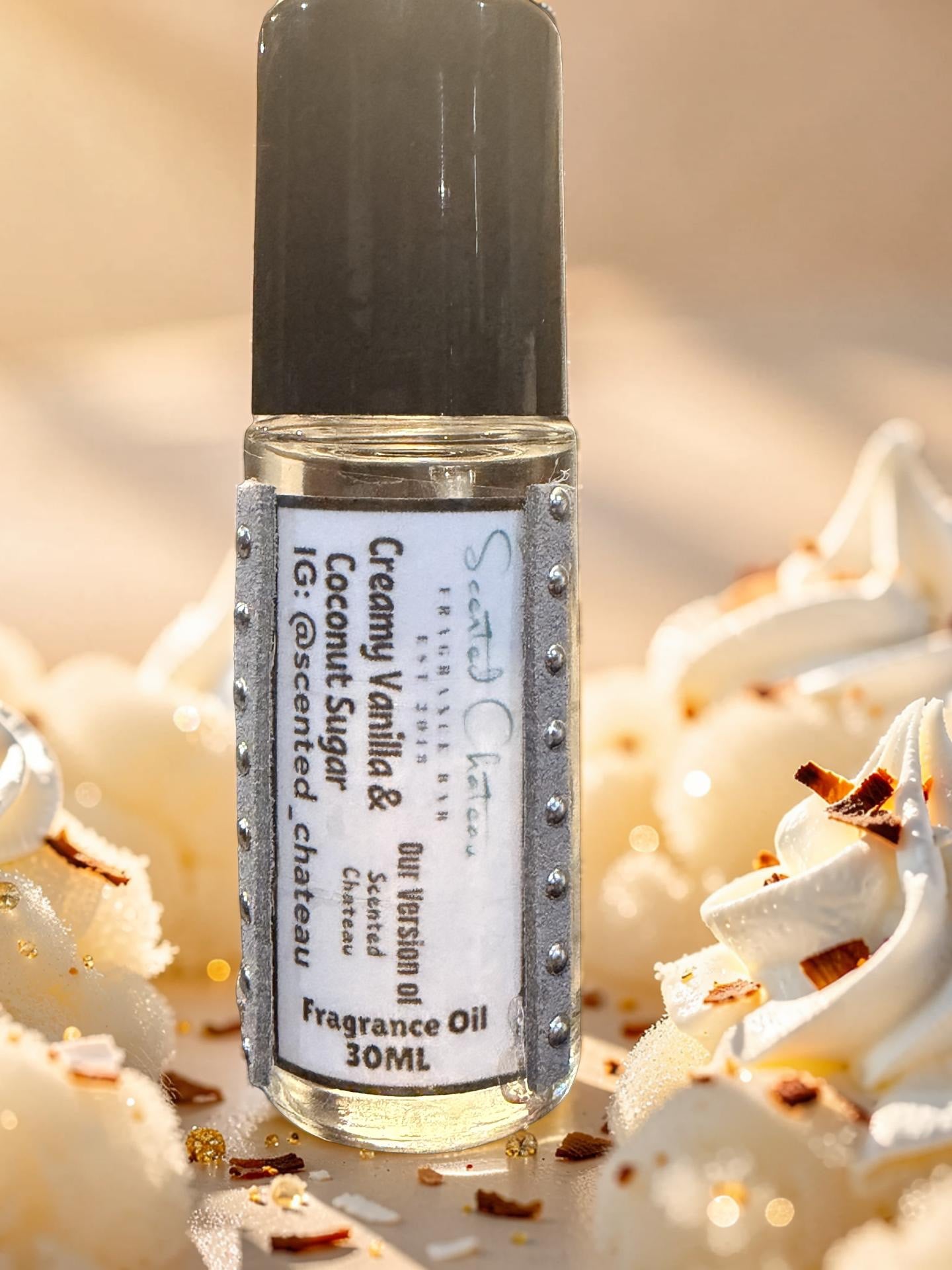 Creamy Vanilla & Coconut Sugar Fragrance Oil – Sweet Warm Gourmand Scent | Scented Chateau