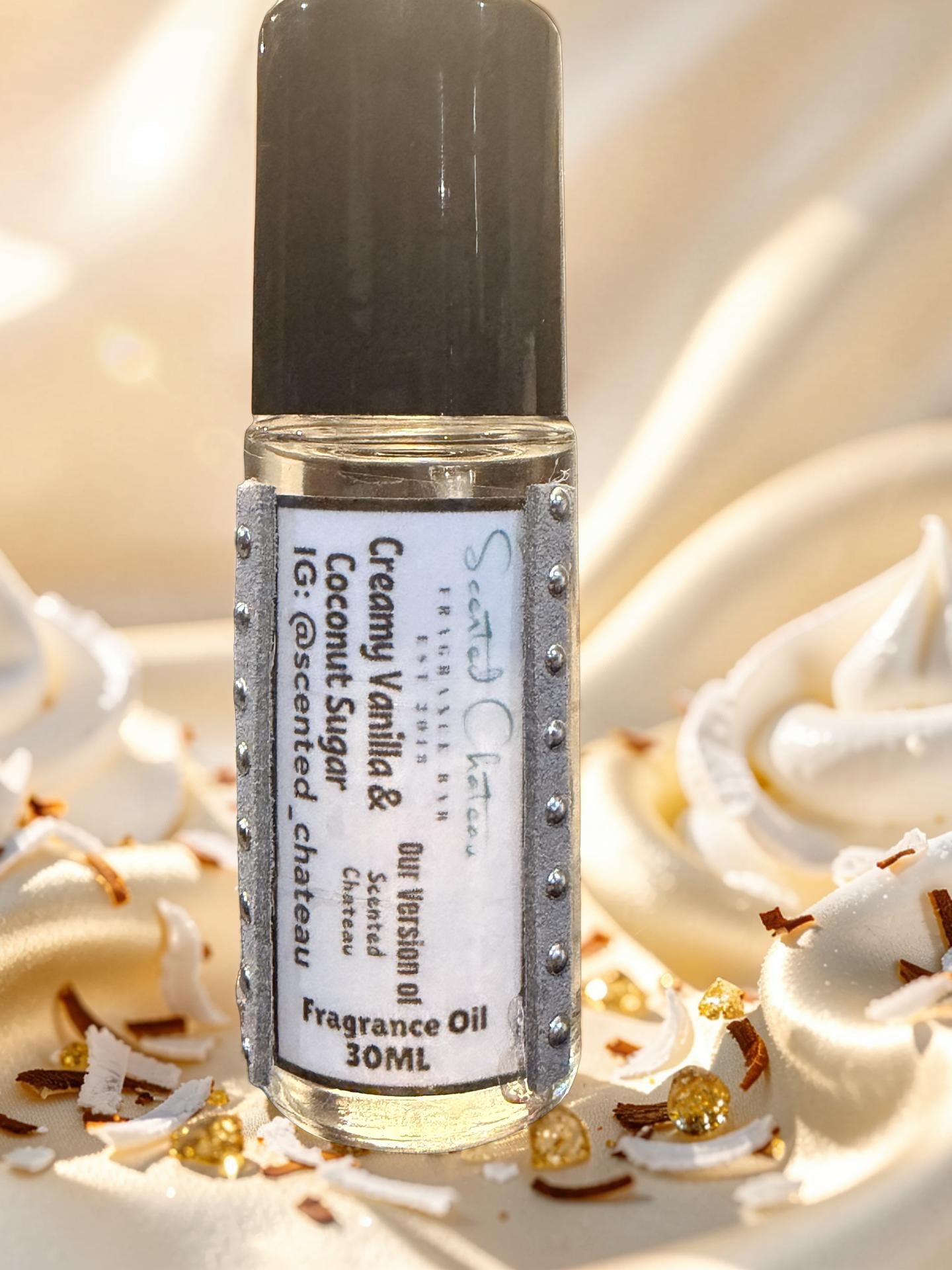 Creamy Vanilla & Coconut Sugar Fragrance Oil – Sweet Warm Gourmand Scent | Scented Chateau