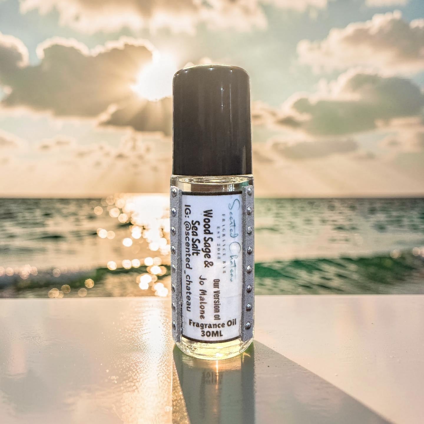 Wood Sage & Sea Salt (Jo Malone Type) Fragrance Oil – Fresh Coastal Woody Unisex Scent | Scented Chateau
