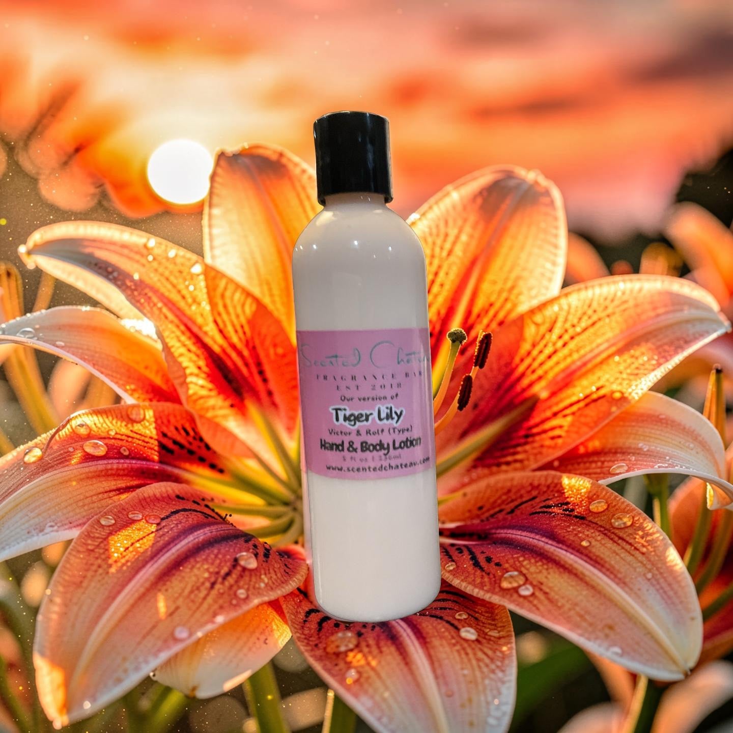 Flowerbomb Tiger Lily (Viktor & Rolf) Hand & Body Lotion | Tropical Floral Coconut Mango