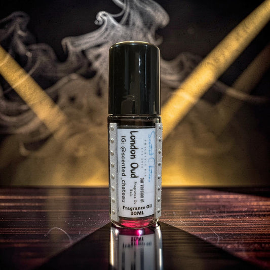 London Oud (Fragrance Du Bois Type) – Elegant Woody Aquatic Unisex Body Oil | Scented Chateau