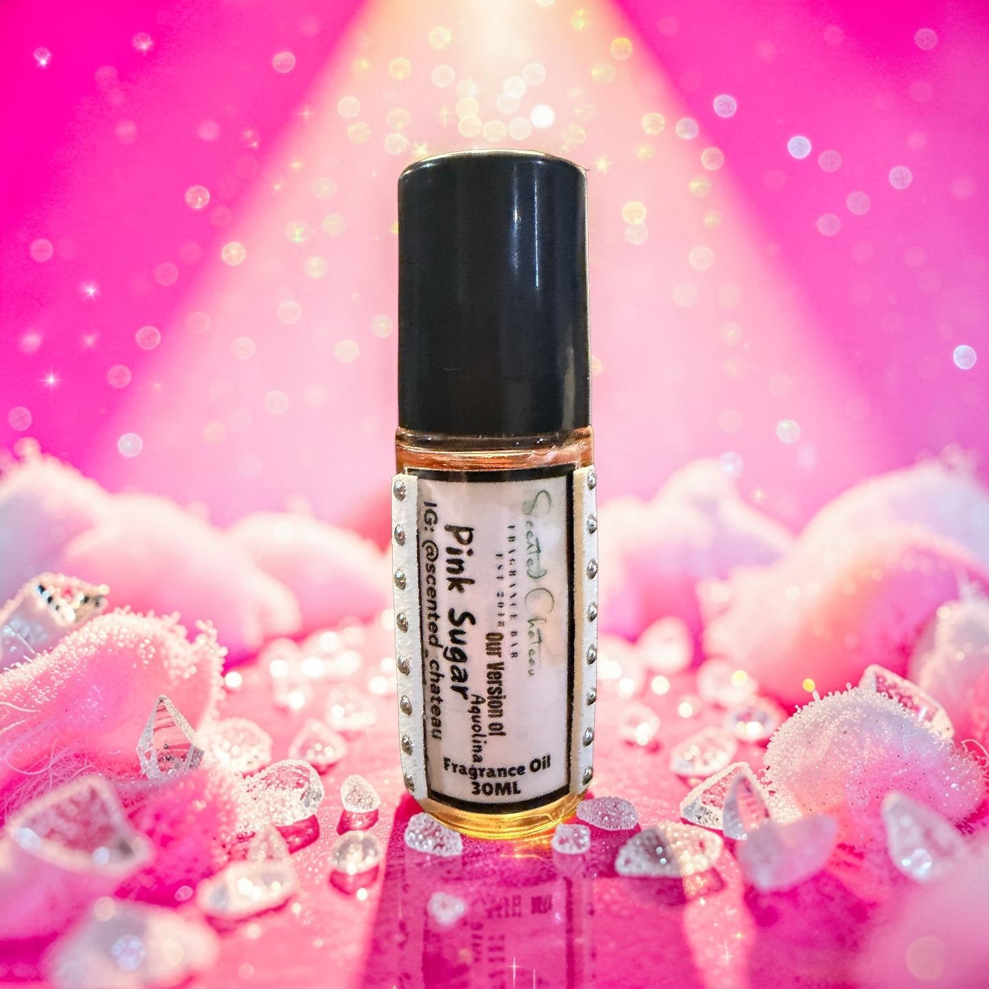 Pink Sugar (Aquolina Type) Body Oil – Sweet Cotton Candy Dream by Scented Chateau