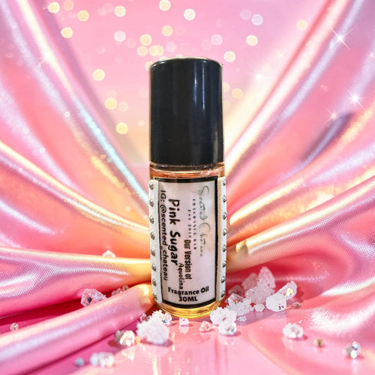 Pink Sugar (Aquolina Type) Body Oil – Sweet Cotton Candy Dream by Scented Chateau
