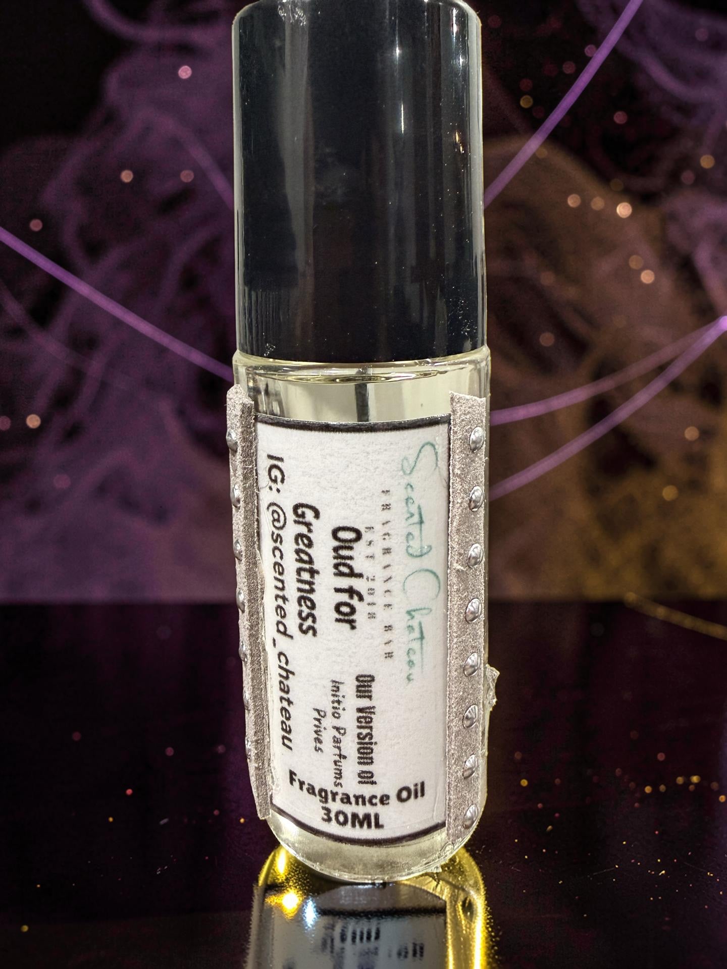 Oud for Greatness (Initio Parfumes Type) Fragrance Oil – Luxury Saffron Oud Musk Unisex Scent | Scented Chateau