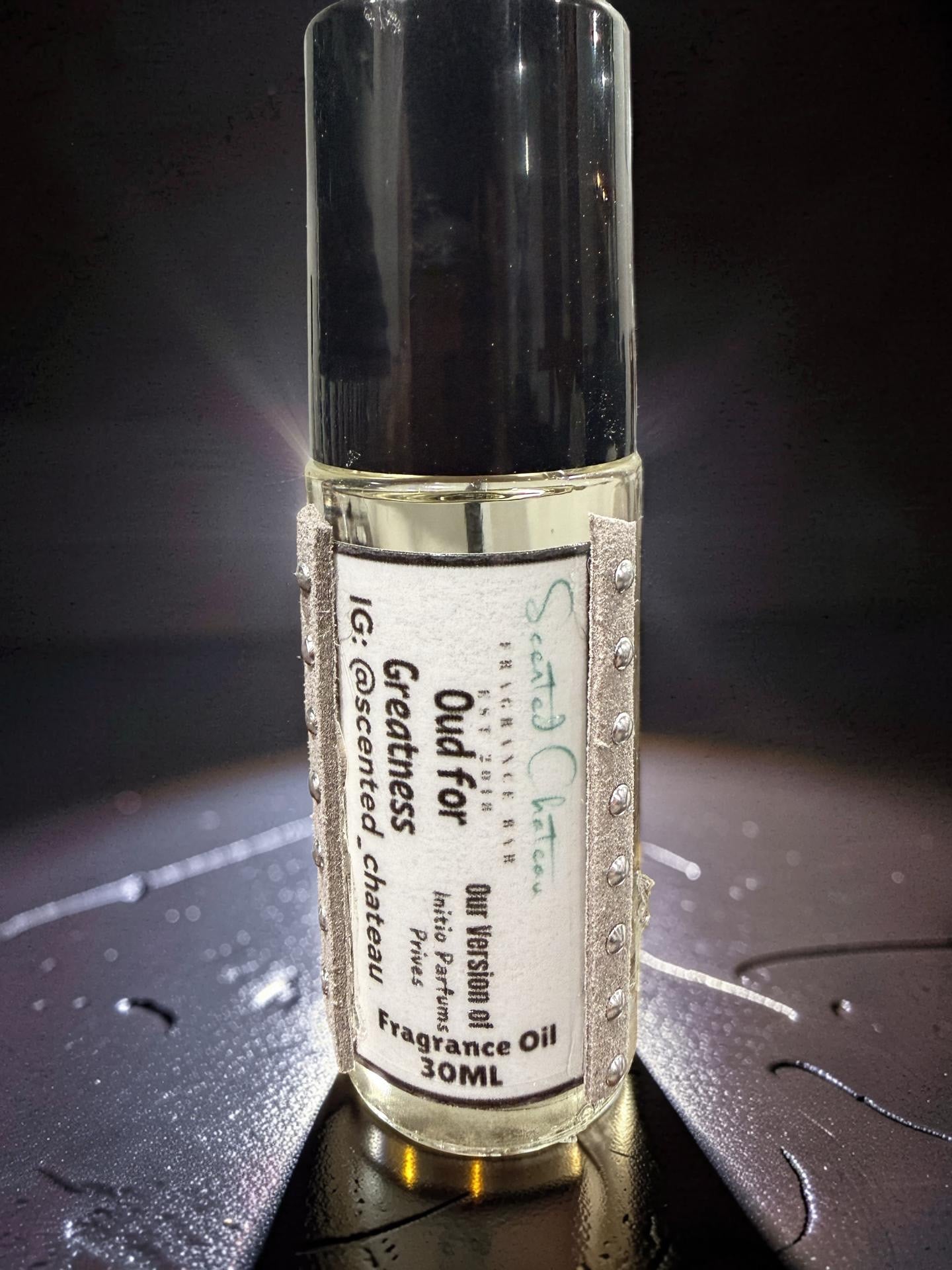 Oud for Greatness (Initio Parfumes Type) Fragrance Oil – Luxury Saffron Oud Musk Unisex Scent | Scented Chateau