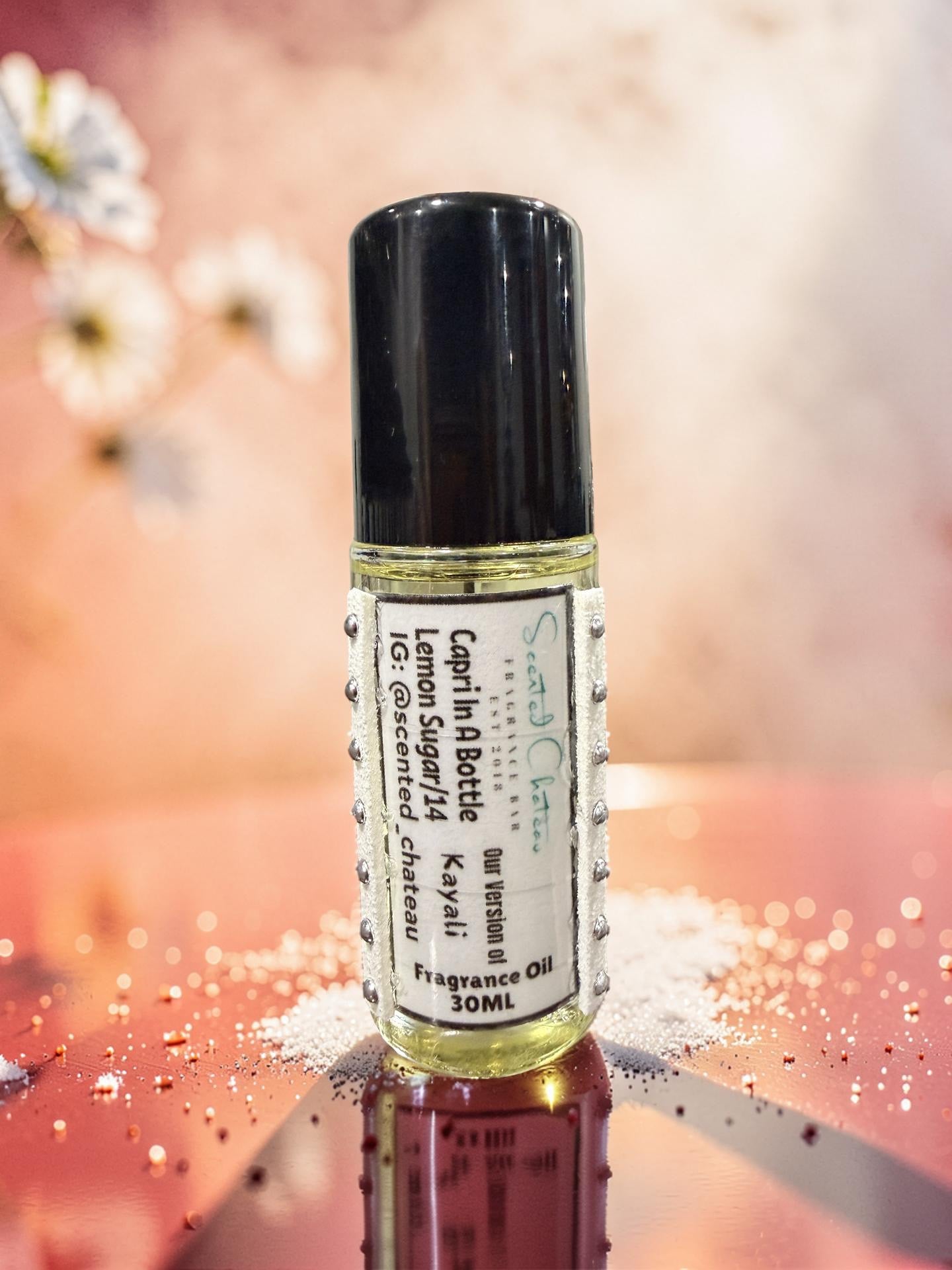 Capri in a Bottle – Lemon Sugar | 14 (Type) Fragrance Oil – Sweet Italian Lemon Vanilla Scent | Scented Chateau