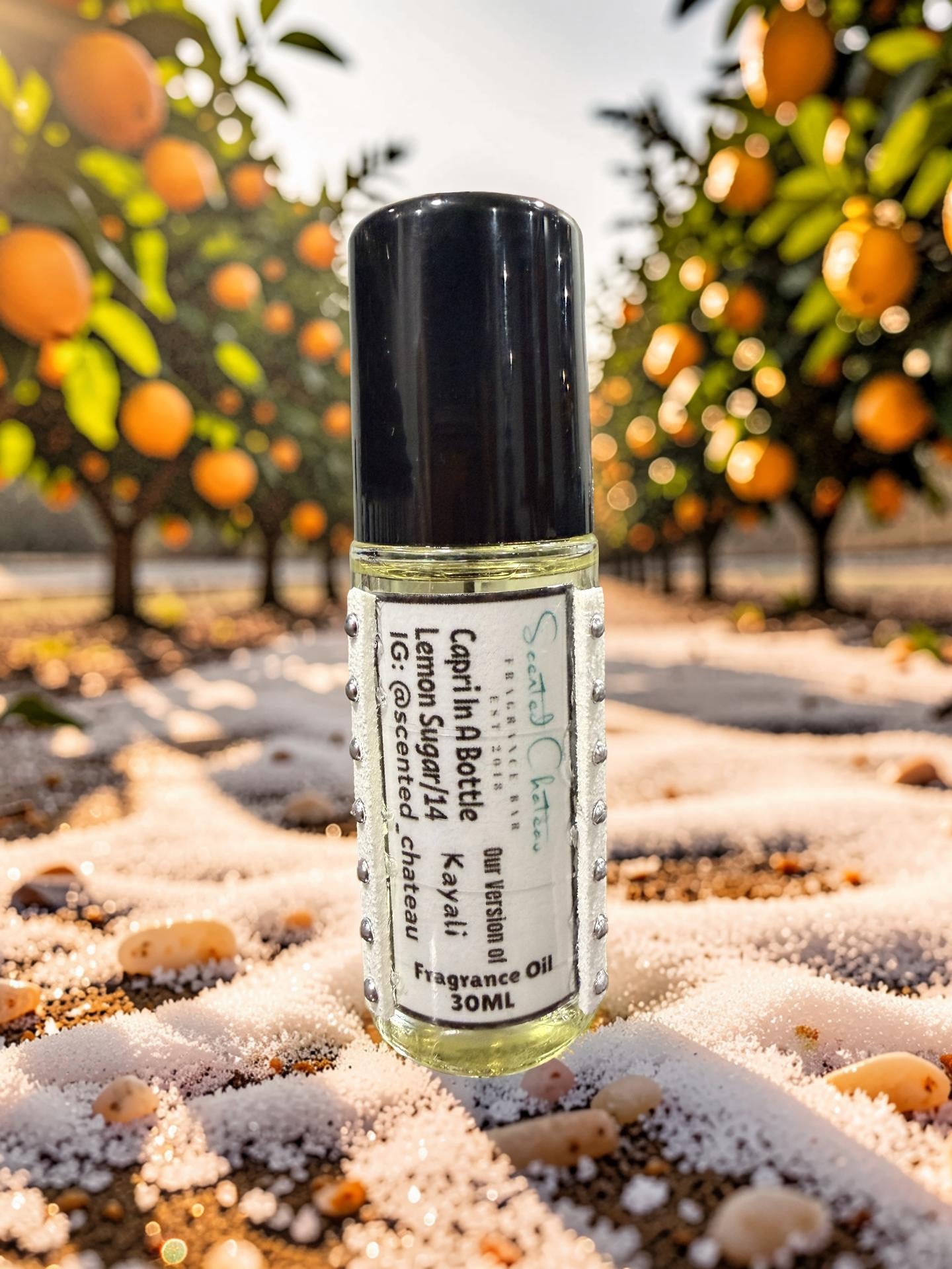 Capri in a Bottle – Lemon Sugar | 14 (Type) Fragrance Oil – Sweet Italian Lemon Vanilla Scent | Scented Chateau