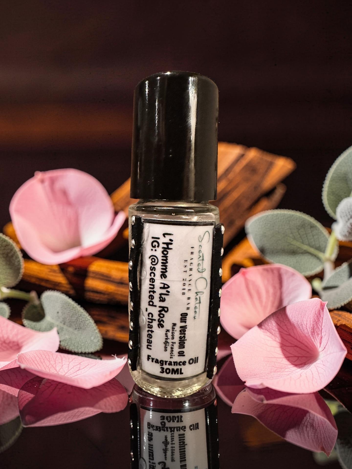 L’Homme À la Rose (Type) Fragrance Oil – Fresh Rose Grapefruit Men’s Luxury Scent | Scented Chateau