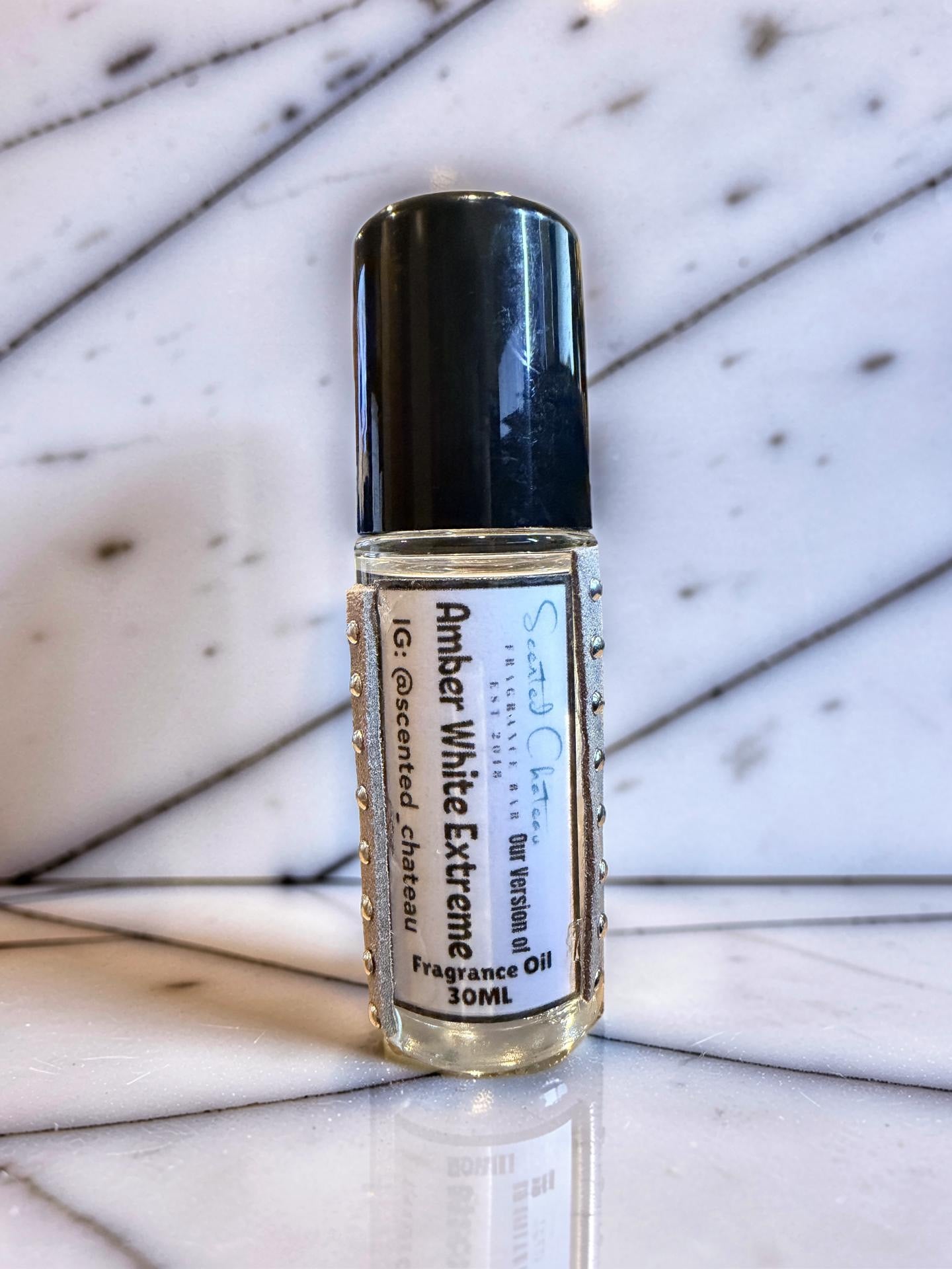 Amber White Extreme Fragrance Oil – Clean Musky Amber Vanilla Skin Scent | Scented Chateau