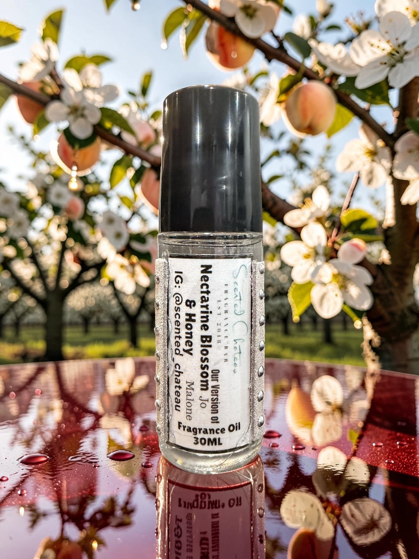 Nectarine Blossom & Honey (Jo Malone Type) Fragrance Oil – Peach Honey Fruity Floral Scent | Scented Chateau
