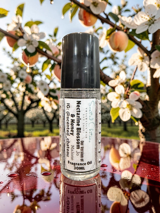 Nectarine Blossom & Honey (Jo Malone Type) Fragrance Oil – Peach Honey Fruity Floral Scent | Scented Chateau