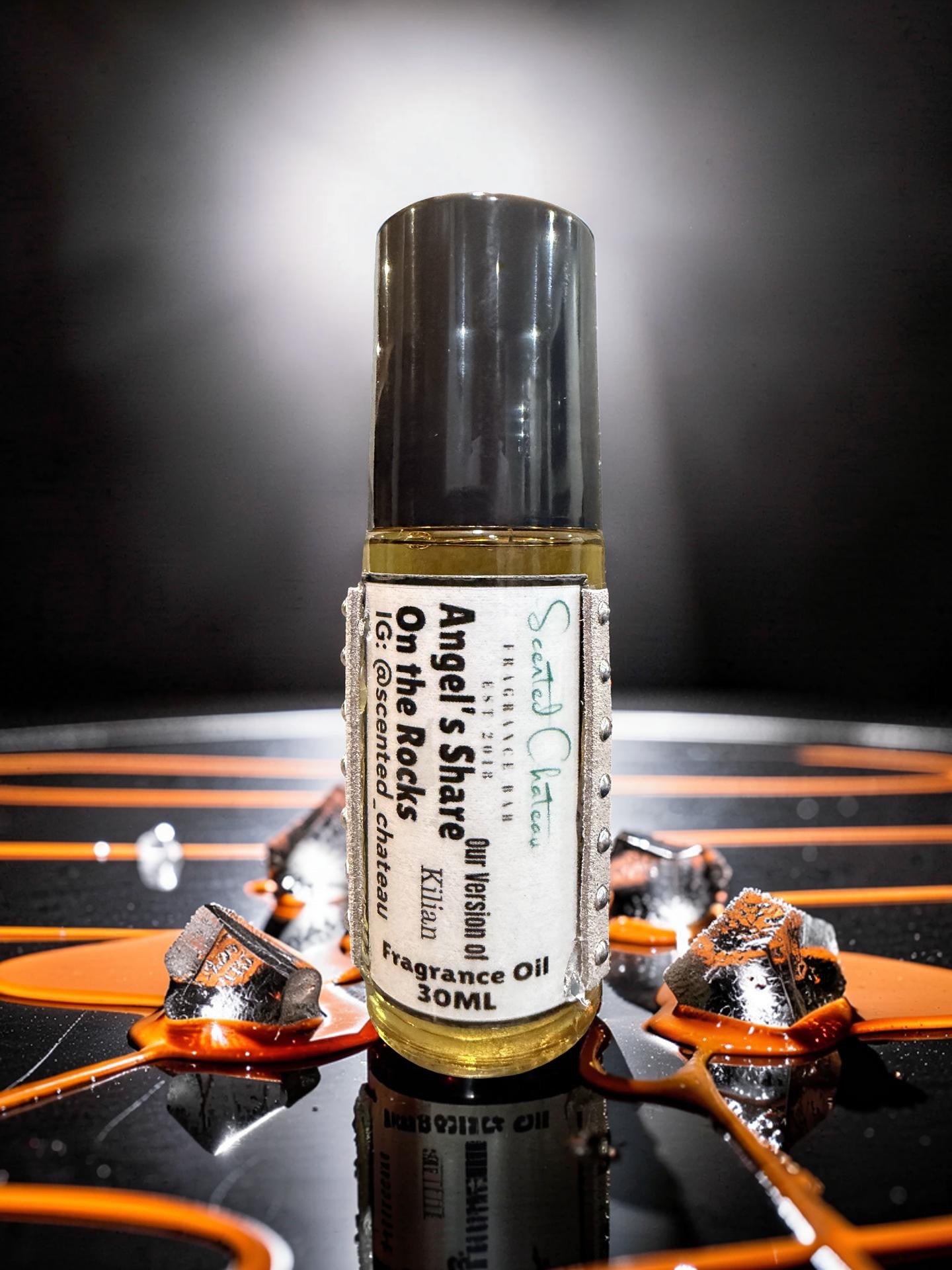 Angel’s Share On The Rocks ( Kilian Type) Fragrance Oil – Cognac Citrus Woody Luxury Scent | Scented Chateau