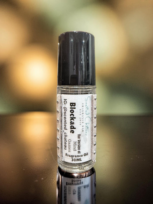 Blockade (Mind Games Type) Fragrance Oil – Mango Oud Amber Luxury Unisex Scent | Scented Chateau