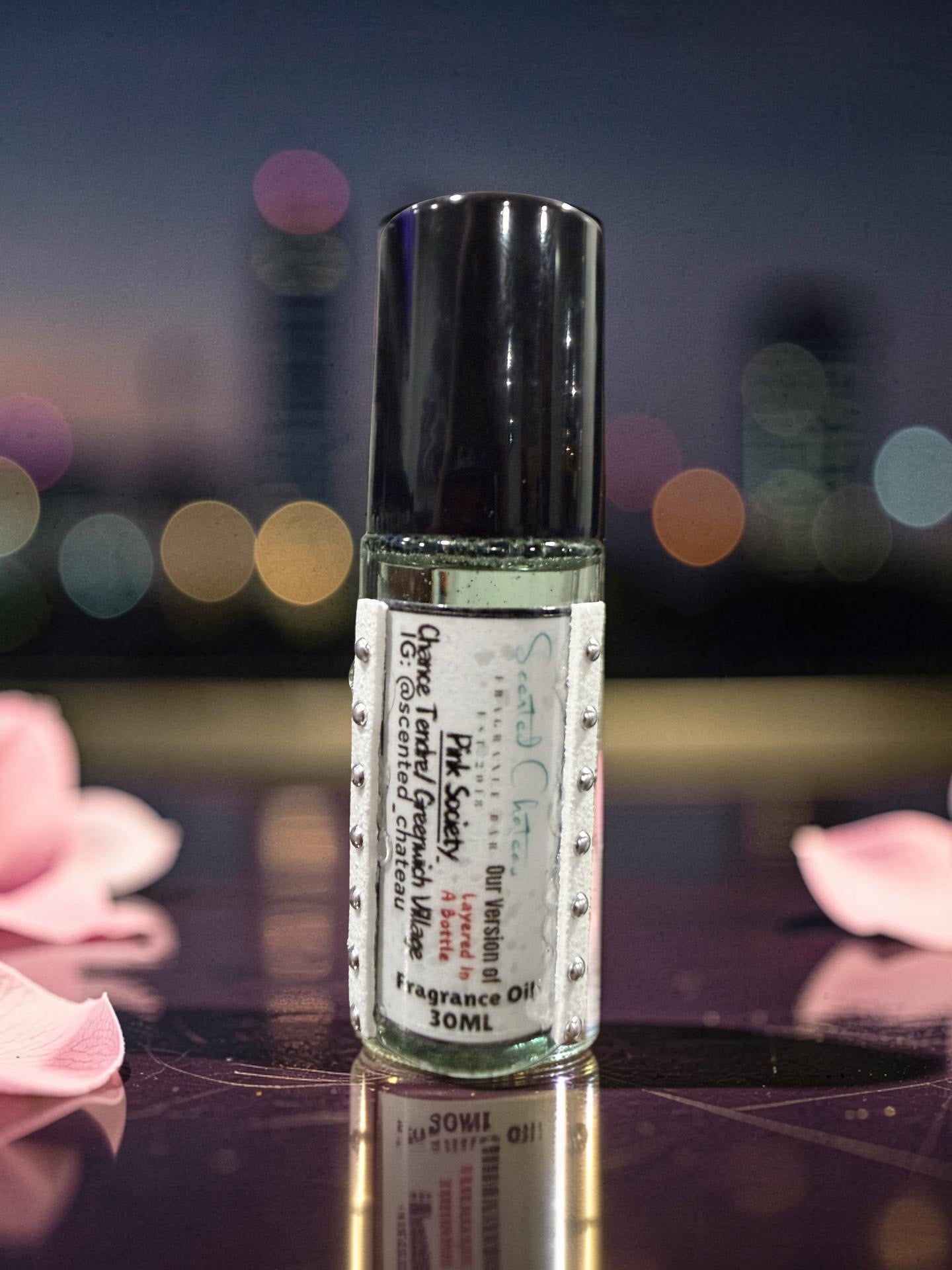 Pink Society inspired by: Chance Eau Tendre × Greenwich Village Fragrance – Sweet Floral Fruity & Oriental Floral Women Perfume