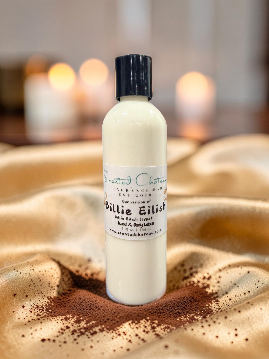Eilish Inspired Hand & Body Lotion | Warm Vanilla, Tonka & Amber | Scented Chateau