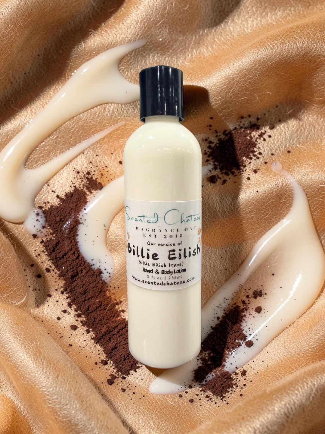Eilish Inspired Hand & Body Lotion | Warm Vanilla, Tonka & Amber | Scented Chateau