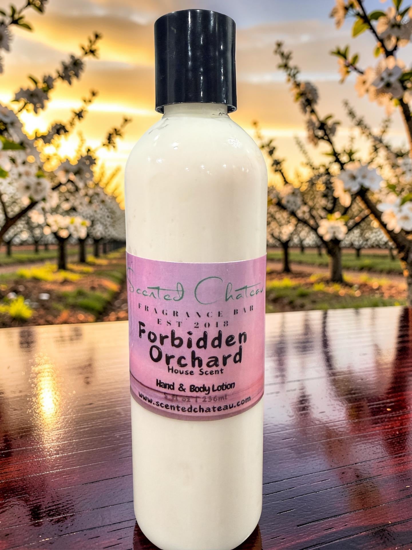 Forbidden Orchard Hand & Body Lotion | Fruity Gourmand Moisturizer | Scented Chateau