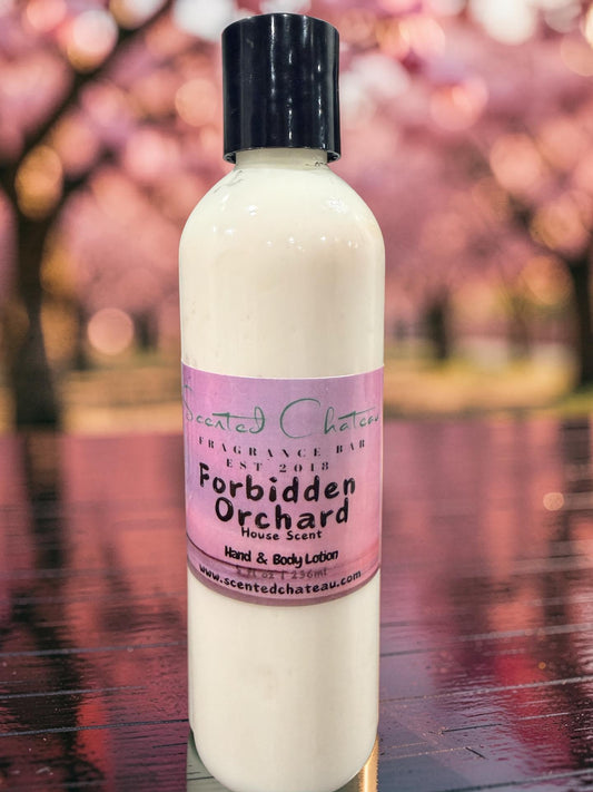 Forbidden Orchard Hand & Body Lotion | Fruity Gourmand Moisturizer | Scented Chateau