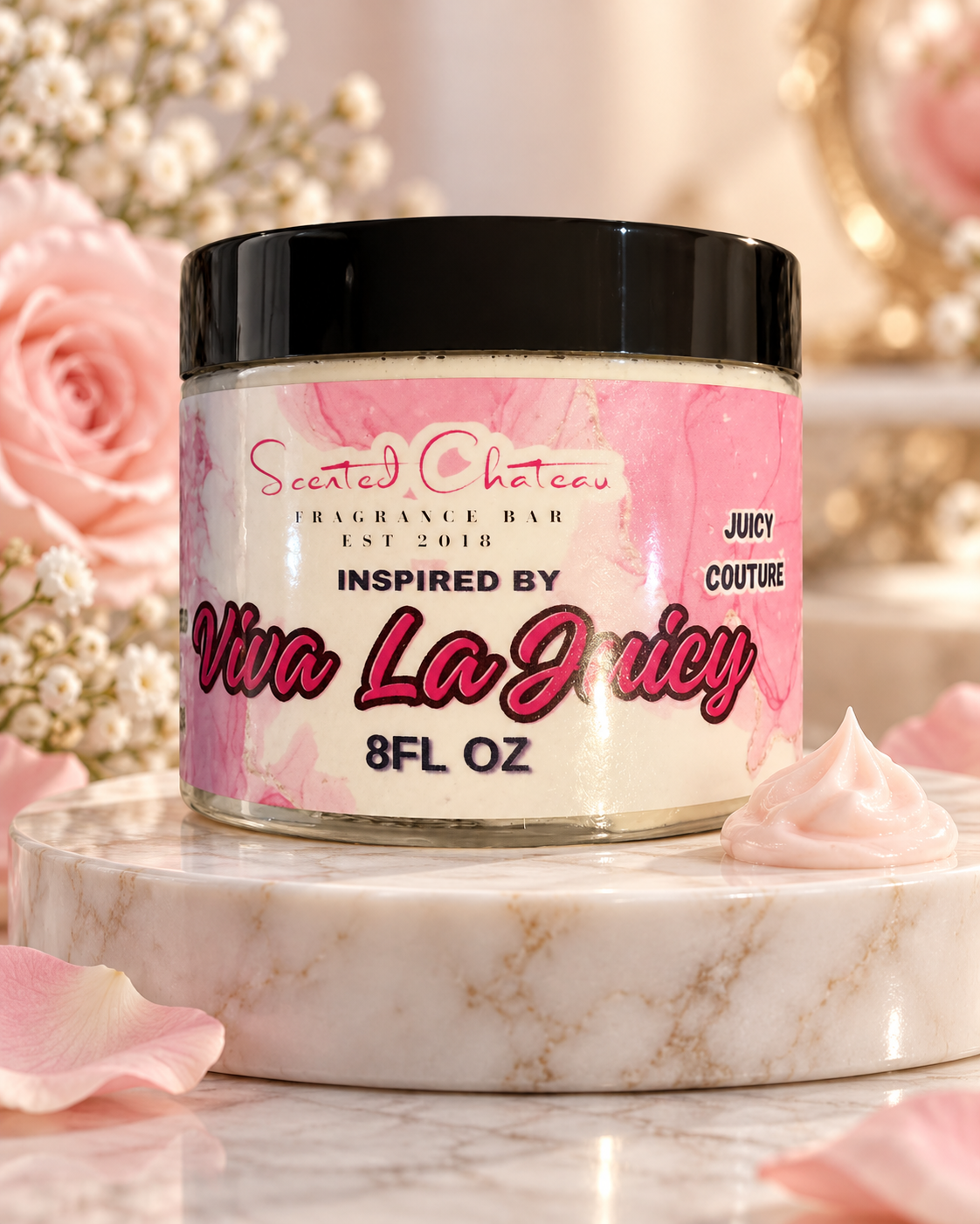 Viva La Juicy Whipped Body Butter (Juicy Couture Type) – Wild Berries, Vanilla & Caramel Moisturizer