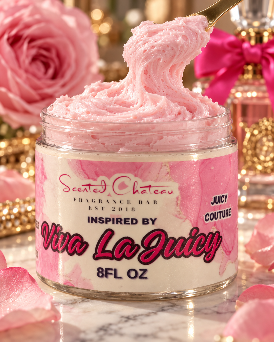 Viva La Juicy Whipped Body Butter (Juicy Couture Type) – Wild Berries, Vanilla & Caramel Moisturizer