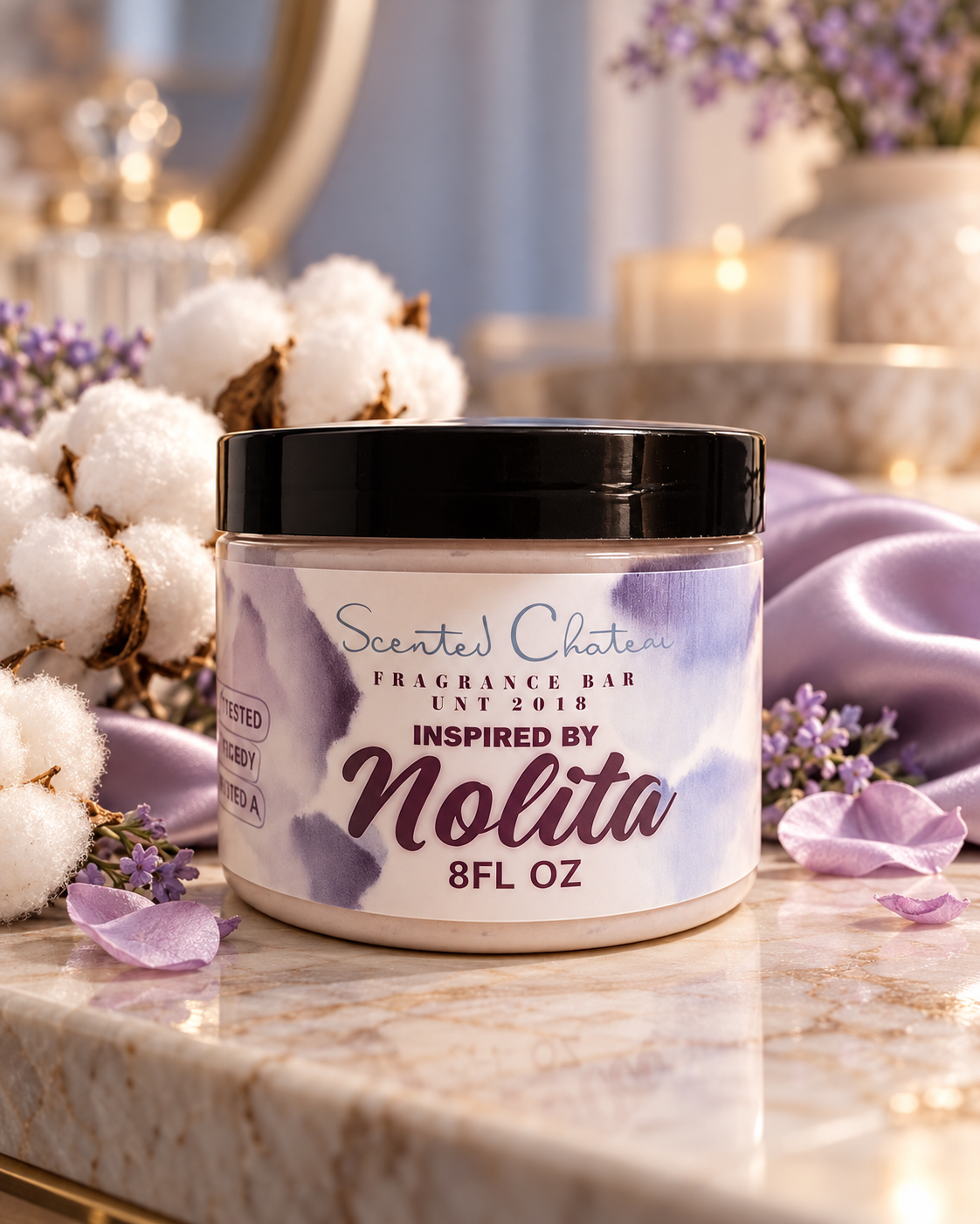 Nolita Whipped Body Butter (Bond 9 Type)– Floral Amber & Sandalwood Luxury Moisturizer