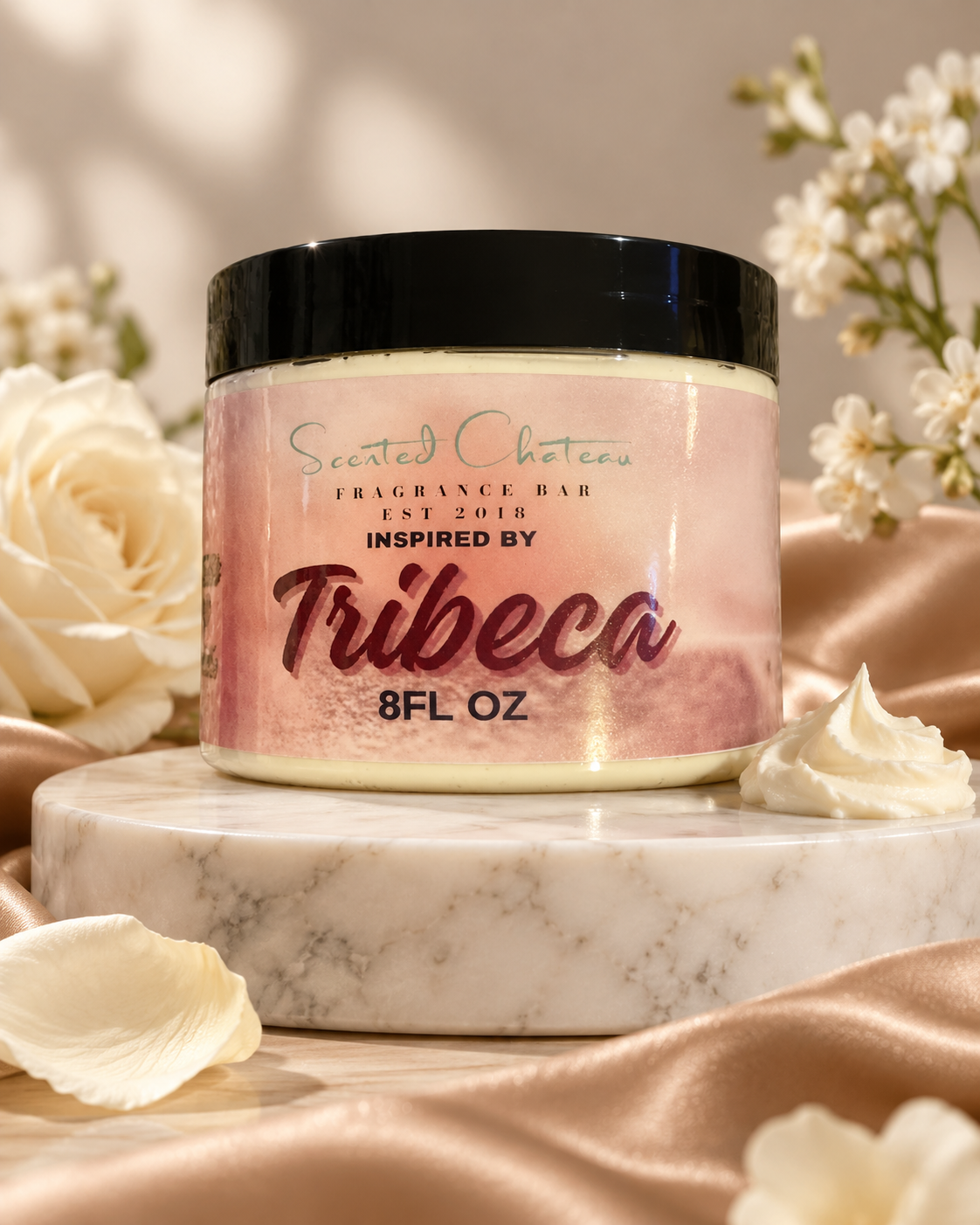 TriBeCa Whipped Body Butter (Bond 9 Type) – Hazelnut, Cacao & Caramel Luxury Moisturizer