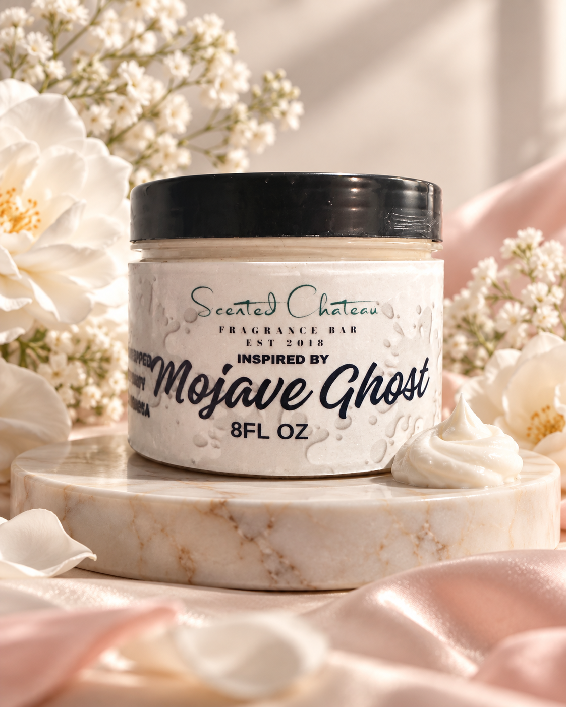 Mojave Ghost Whipped Body Butter – Violet, Amber & Sandalwood Luxury Moisturizer  (Byredo  Type)
