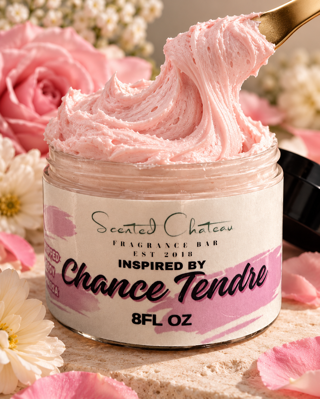 Chance Tendre Whipped Body Butter (Chanel Type) – Grapefruit, Jasmine & Soft Musk Moisturizer